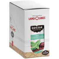 Land O Lakes Cocoa Classics Mint and Chocolate Cocoa Mix Packet - 72/Case