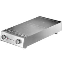 Garland Instinct GIIC-DH10 Dual Electric Induction Countertop Range - 208-240V, 3 Phase, 10kW