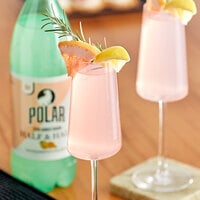 Polar Zero Sugar Added Grapefruit & Lemon Sparkling Citrus Mixer 1 Liter - 12/Case