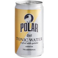 Polar Diet Tonic Water Can 7.5 fl. oz. - 6/Pack