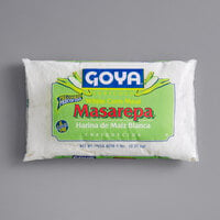 Goya Pre-Cooked White Corn Meal (Masarepa) 5 lb. - 6/Case