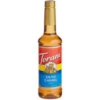 Torani Salted Caramel Flavoring Syrup 750 mL Plastic Bottle