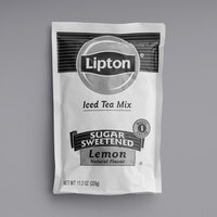 Lipton 11.2 oz. Lemon Iced Tea Mix - 24/Case