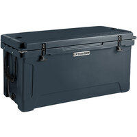 CaterGator CG100CHR Charcoal 100 Qt. Rotomolded Extreme Outdoor Cooler / Ice Chest