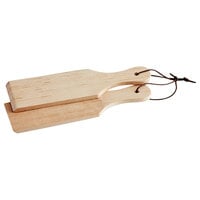 Fox Run 48780 9 inch Wood Butter Paddle - 2/Pack