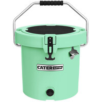 CaterGator CCG20SF Seafoam 20 Qt. Round Rotomolded Extreme Outdoor Cooler / Ice Chest