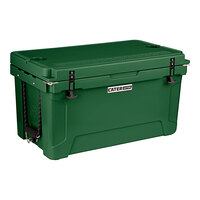 CaterGator CG65HG Hunter Green 65 Qt. Rotomolded Outdoor Cooler / Ice Chest