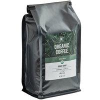 Crown Beverages Organic Donut Shop Whole Bean Coffee 2 lb.