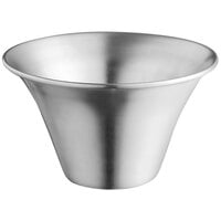 American Metalcraft 4 oz. Flared Rim Stainless Steel Sauce Cup