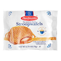 Daelmans 2-Pack Caramel Stroopwafels - 48/Case