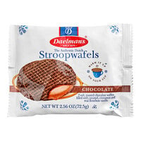 Daelmans 2-Pack Chocolate Stroopwafels - 48/Case