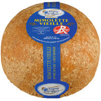Isigny 12-Month Aged Mimolette Cheese 6.6 lb. - 2/Case