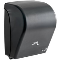Lavex Janitorial Translucent Black Auto-Cut Hands Free Paper Towel Dispenser