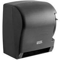 Lavex Translucent Black Lever Activated Paper Towel Dispenser