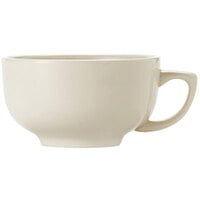 Libbey Porcelana Cream 14 oz. Cream White Porcelain Jumbo Cup - 24/Case