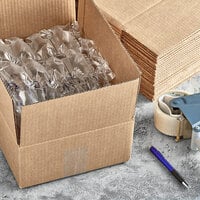 Lavex Packaging 14 inch x 9 inch x 9 inch Kraft Corrugated RSC Shipping Box - 25/Bundle