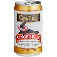 Goslings Ginger Beer 7.5 fl. oz. Cans - 6/Pack