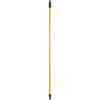 Lavex Janitorial 48" Yellow Fiberglass Broom Handle
