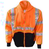 Cordova Cor-Brite Orange Type R Class 3 Hi-Vis Hooded Sweatshirt - XL