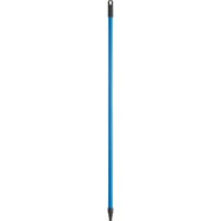 Lavex Janitorial 48" Blue Fiberglass Broom Handle