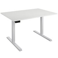 Bridgeport 64049BND 47 3/16 inch x 31 1/2 inch White Pro-Desk