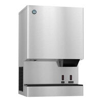 Scotsman HID312AB-1 Meridian 16 1/4 Air Cooled Nugget Ice Machine with 12  lb. Bin, Push Button Ice and Water Dispensing, and Enclosed Stand - 115V,  260 lb.