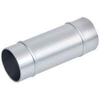 Delfin Industrial SL.0024.0000 Galvanized Steel Straight Hose to Tool Connector with 2 inch Opening