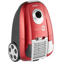 Atrix AHC-1 Turbo Red 6 Qt. Variable Speed Canister Vacuum with HEPA Filtration and Tool Kit - 120V, 1400W