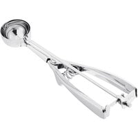 Choice #60 Round Stainless Steel Squeeze Handle Disher - 0.56 oz.