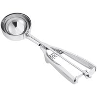 Choice #24 Aluminum Silver Ice Cream Scoop / Dipper - 1.5 oz.