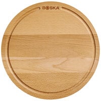 Boska Friends 9 1/2 inch Small Round Beech Wood Serving Board