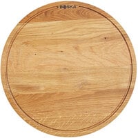 Boska Friends 13 7/16" Large Round European Oak Serving Board