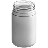 6 oz. Thick Wall Silver Glass Cannabis Jar - 80/Case