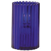 Sterno 80210 3 1/8 inch x 5 inch Blue Paragon Candle Liquid Candle Holder