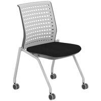 Safco Thesis Gray Training Chair - 2/Pack