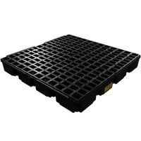 Eagle Manufacturing 1635B 60.5 Gallon Black 4 Drum Modular Spill Containment Platform