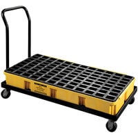 Eagle Manufacturing 30 Gallon Yellow 2 Drum Mobile Spill Containment Platform 1637