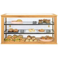 Cal-Mil 42 inch x 17 inch x 23 inch Madera 3-Tier Bakery Display Case 22322-99