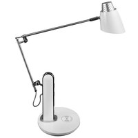 Royal Sovereign RDL-210Qi LED White Desk Lamp with Wireless and USB Charging