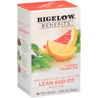 Bigelow Benefits Citrus and Oolong Tea Bags - 18/Box