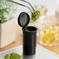 Philips RX 19 Dram Black Pop Top Cannabis Vial - 225/Case