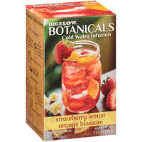 Bigelow Botanicals Strawberry Lemon Orange Blossom Cold Water Infusion Tea Bags - 18/Box