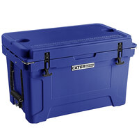 CaterGator CG45NV Navy 45 Qt. Rotomolded Extreme Outdoor Cooler / Ice Chest