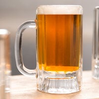 Libbey 5018 14 oz. Paneled Beer Mug - 12/Case