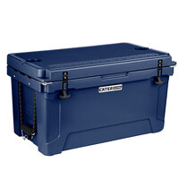 CaterGator CG65NV Navy 65 Qt. Rotomolded Extreme Outdoor Cooler / Ice Chest