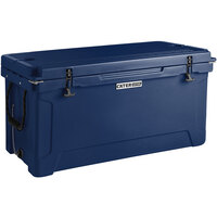 CaterGator CG100NV Navy 100 Qt. Rotomolded Extreme Outdoor Cooler / Ice Chest