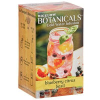 Bigelow Botanicals Blueberry Citrus Basil Cold Water Infusion Tea Bags - 18/Box
