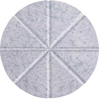 Versare SoundSorb 12 inch Marble Gray Beveled Wall-Mounted Acoustic Star Circle 78205406