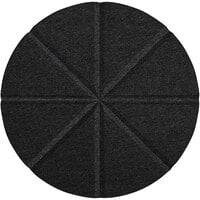 Versare SoundSorb 12 inch Black Beveled Wall-Mounted Acoustic Star Circle 78205403