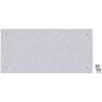 Versare SoundSorb 2' x 4' Marble Gray Standoff Acoustic Panel 7825275
